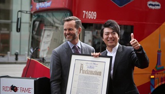 Pianist Lang Lang crowned NYC's Cultural Tourism Ambassador