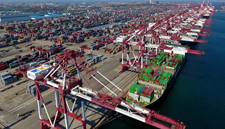 Container throughput of Qingdao Port up 3.85 pct in first 7 months