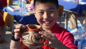 Colored painting contest held for Silk Road Int'l Cultural Expo