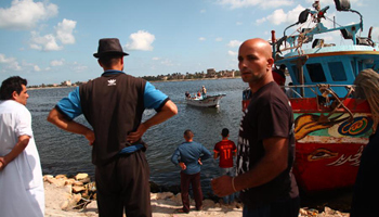 Egypt arrests four suspects over migrant boat sinking