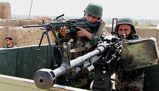 Military operation against Taliban militants taken in Afghanistan