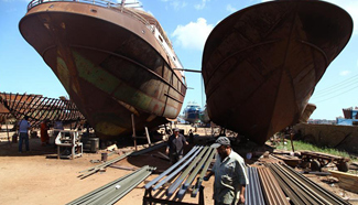 Rashid shipbuilding factory plays important role in Egypt's industry