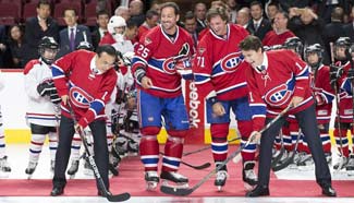 Premier Li, Trudeau visit Montreal Canadiens