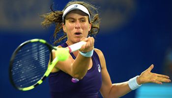 Konta wins women's singles 2nd round match at WTA Wuhan Open