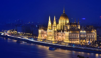 Scenery of Budapest, capital of Hungary