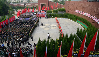 Ceremonies held across China to mark Martyrs' Day