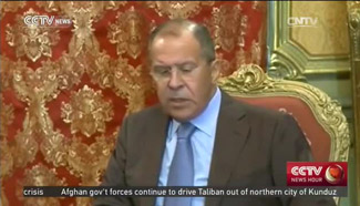 Lavrov: Russia will continue to seek solution