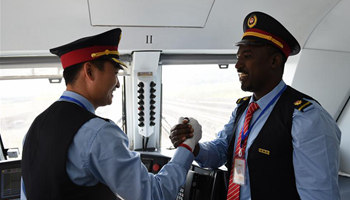 Spotlight: Africa's first electrified railway embraces full Chinese standards