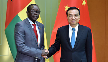 Chinese premier eyes more cooperation with Guinea Bissau