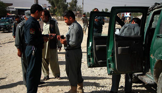 5 killed as roadside bomb strikes police van in E. Afghanistan