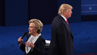 Trump, Clinton participate in 2nd U.S. presidential debate