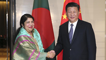 Xi calls for closer China-Bangladesh parliamentary exchanges