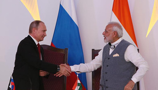 Indian PM meets with Putin in India