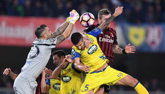 Italian Serie A: AC Milan beats Chievo Verona 3-1