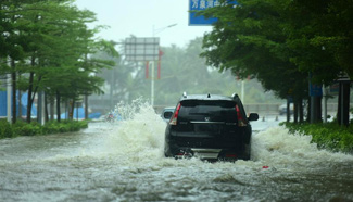 Typhoon Sarika makes landfall in Hainan