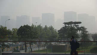 China's Hebei issues yellow alert for air pollution