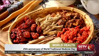 25th anniversary of World Traditional Medicine Day
