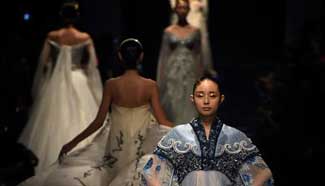 Fashion show held during Nanjing Historical and Cultural Cities Expo