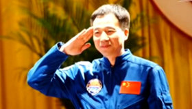 China's astronaut Jing Haipeng celebrates his 50th birthday in space