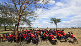 In pics: unique primary school in Kajiado county of Kenya