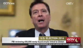 FBI reviewing 650,000 newly found emails linked to Clinton