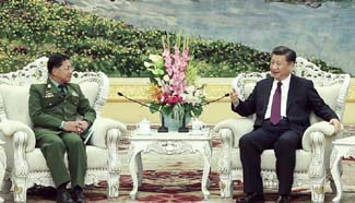 Xi says China to play constructive role in Myanmar's peace process