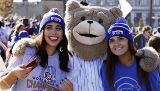 Chicago Cubs baseball team wins World Series champion