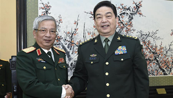 Chinese DM meets Vietnam's Deputy DM in Beijing