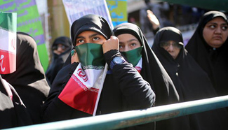 Iranians rally to mark anniversary of U.S. embassy seizure