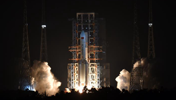 China sends satellite, upper stage craft into orbit