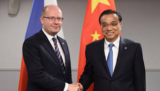 Chinese premier urges strategic view on China-Czech ties