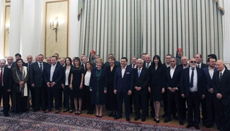Greece's reshuffled cabinet sworn in at Presidential mansion
