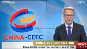 China, Serbia to sign visa-free travel deal in Riga