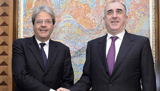 Azerbaijan's FM meets with visiting Italian counterpart in Baku
