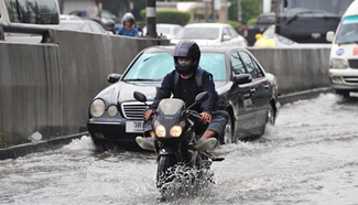Heavy rain hits Thailand