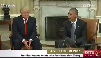 President Obama meets with President-elect Trump