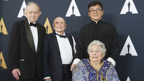 Jackie Chan receives Lifetime Achievement Oscar