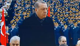 Ceremony held to mark death of Turkey's founder