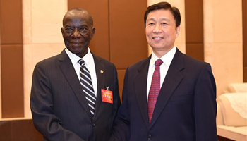 Chinese VP meets Ugandan counterpart in Chongqing