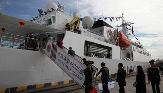 Chinese coast guard ship visits Vietnam