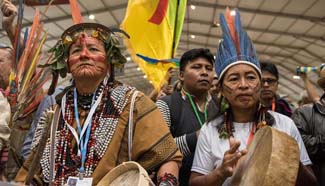 Indigenous people call for more attention during COP22