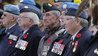 Remembrance Day ceremonies held at National War Memorial in Ottawa, Canada
