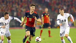 Belgium wins 8-1 in World Cup 2018 qualification match