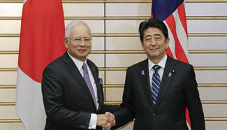 Japanese, Malaysian PMs meet in Tokyo