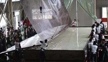 In pics: Making Xuan paper in traditional procedure