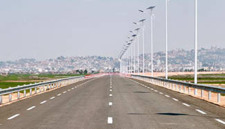 New Chinese-built road inaugurated in Madagascar