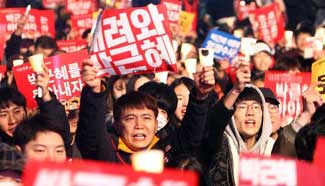 A million protesters march in S. Korea to demand Park's resignation