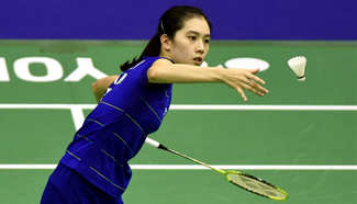 Japan's Aya Ohori wins 1st round of HK Open Badminton Tournament