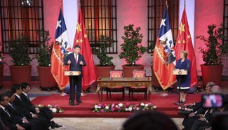 China, Chile lift ties to comprehensive strategic partnership