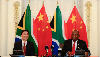 China, South Africa agree on five key areas of cooperation